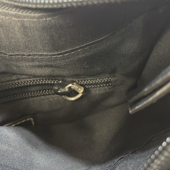 Black Linen Lauren Ralph Lauren shoulder bag‎ S3 - Picture 7 of 7